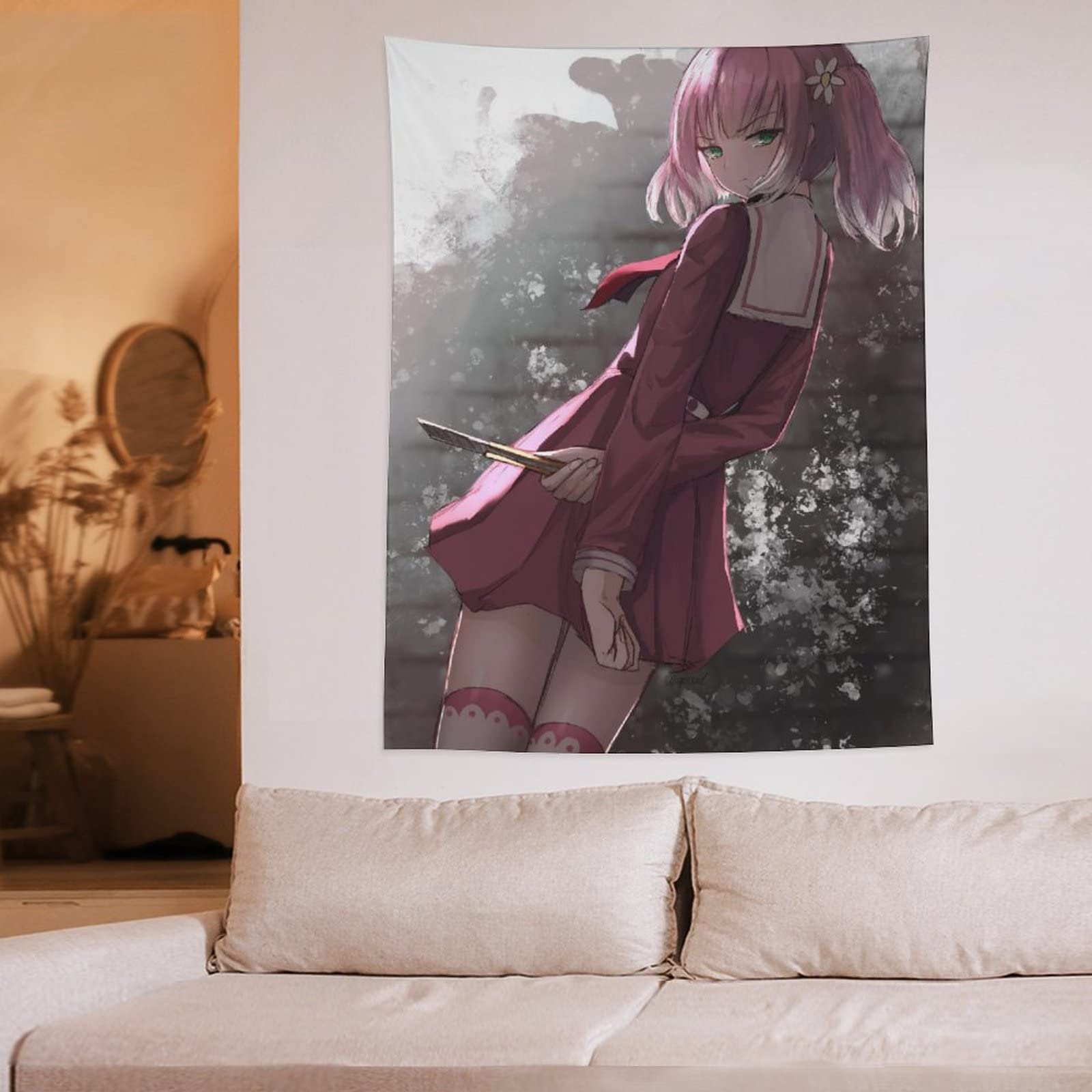 Amazon.co.jp: タペストリー 可愛い アニメ柄 無能なナナ 柊ナナ 壁